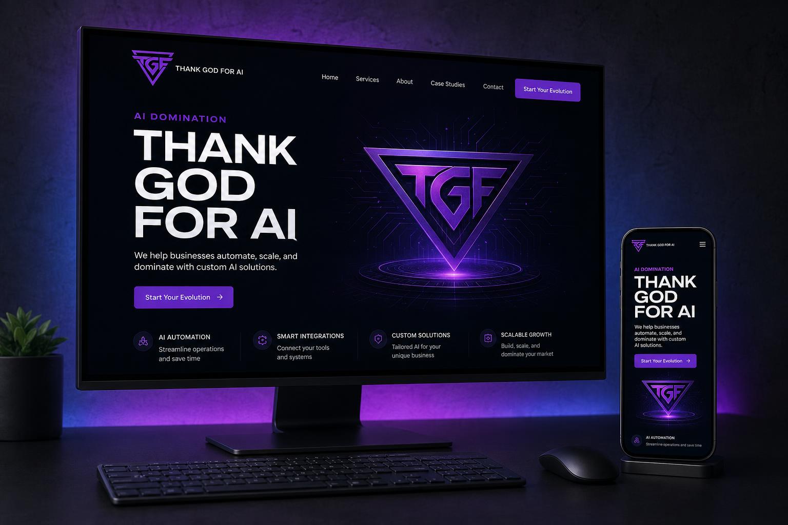 Thank God For AI | AI Automation Agency